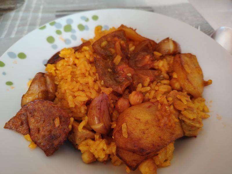Arroz al horno valenciano