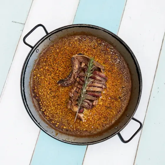 Arroz de chuletón madurado 45 días