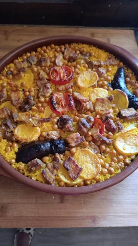 Arroz al horno receta de la abuela
