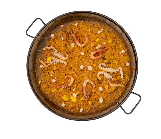 Arroz de marisco del Mediterráneo